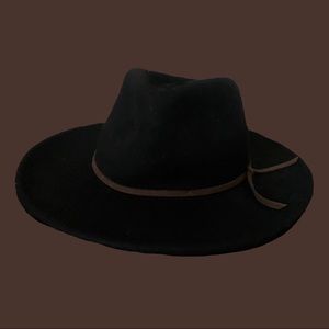 Men’s Wide Brim Wool Fedora